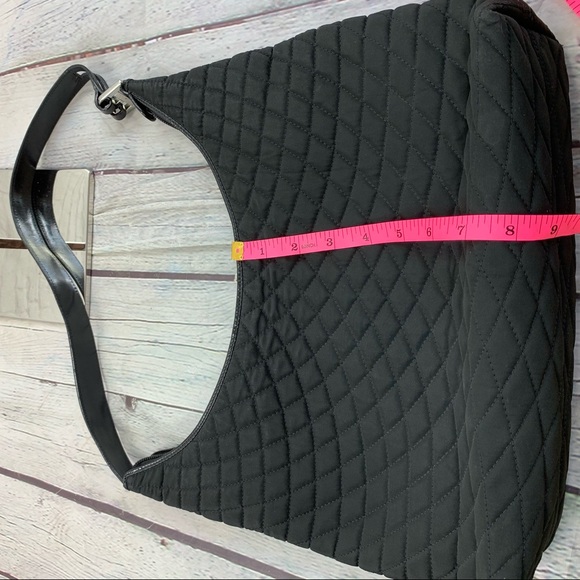 Bally Quilted Black Logo Shoulder Bag - Picture 9 of 9